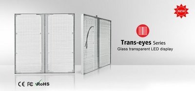 PANTALLAS LED ELECTRÓNICAS  TRANSPARENTE