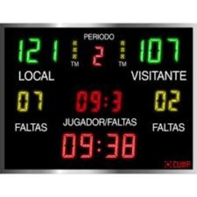 MARCADOR BALONCESTO Y MULTI DEPORTE  HARLEM 20