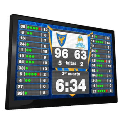 VIDEO MARCADOR MULTI DEPORTE ZEUS 32 